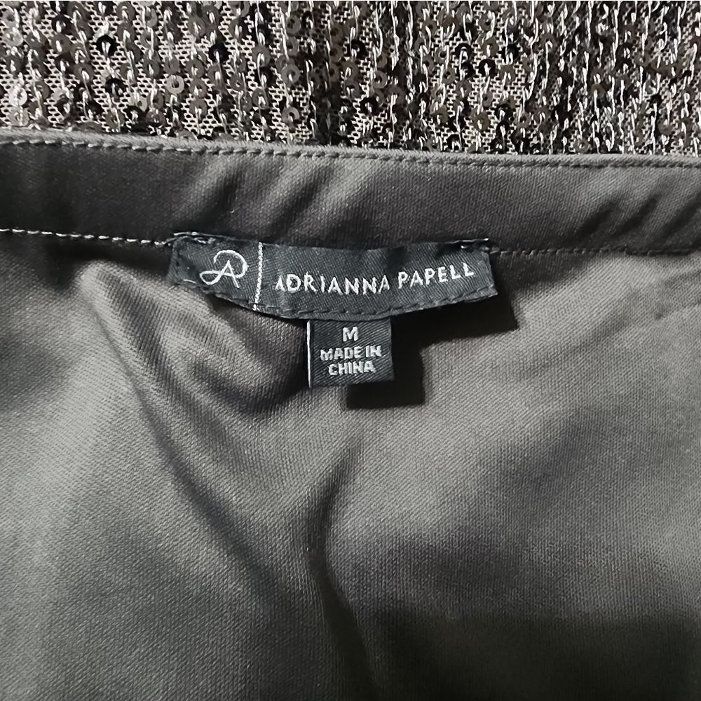 Adrianna Papell Sequin Pull On Pencil Skirt  Size M NWOT - Picture 5 of 5